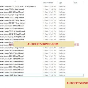 Komatsu Crawler Loader Shop Manual1