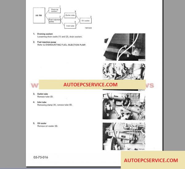 Komatsu Engine Generator Set7