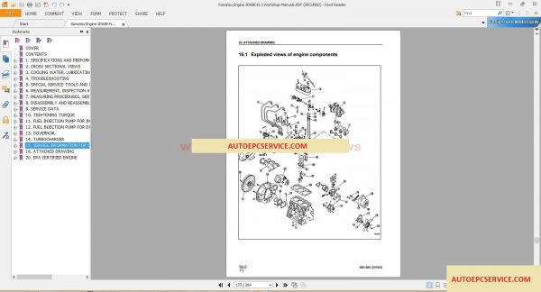 Komatsu Engine Workshop Manuals7