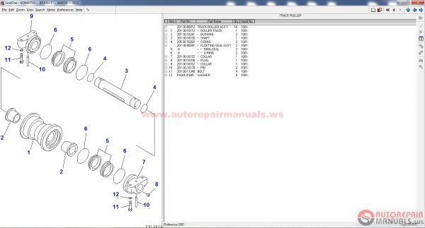 Komatsu LinkOne CE Construction 072015 Full Keys4