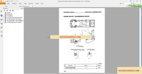 Komatsu Wheel Dozers Workshop Manuals4
