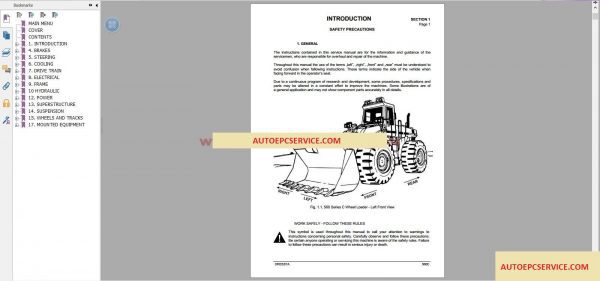 Komatsu Wheel Loaders All Shop Manual3