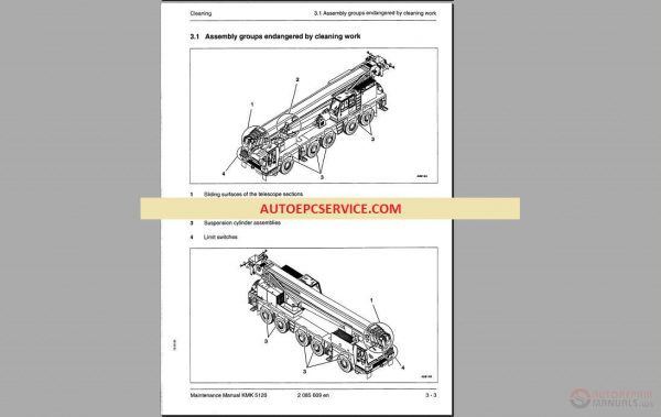 Krupp Crawler Cranes KMK Service Manual2 2