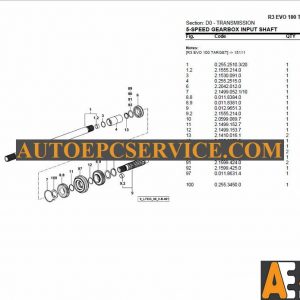 Lamborghini Full Set Parts Manual DVD7