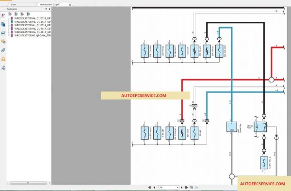 Lexus LX570 57L 2015 Wiring Diagram4