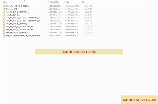 Liebheer BMkS Crane Service Manual1