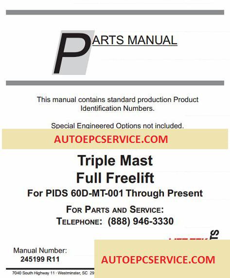 Lift tek Full Shop Manual DVD2 1