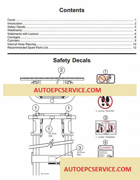 Lift tek Full Shop Manual DVD7 1