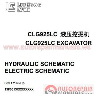 LiuGong Full Shop Manual DVD8