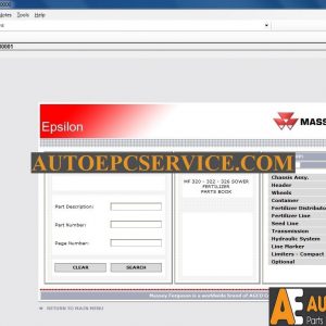 Massey Ferguson Europe Service Manuals 012016 Full Keys7
