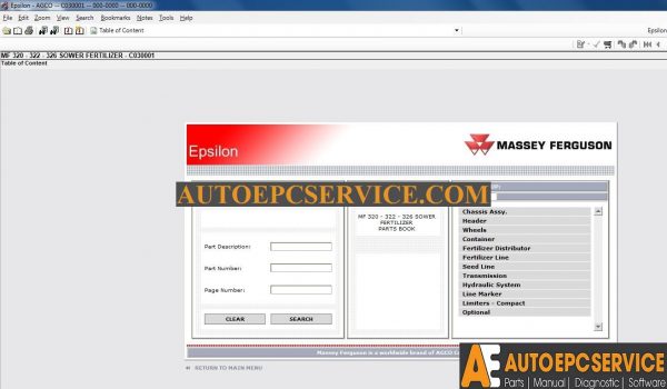Massey Ferguson Europe Service Manuals 012016 Full Keys7
