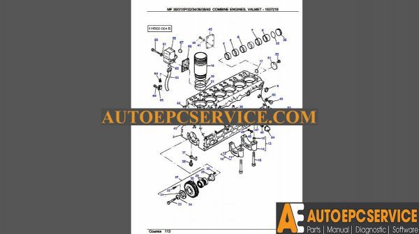Massey Ferguson Full Set Parts Manual DVD3 1