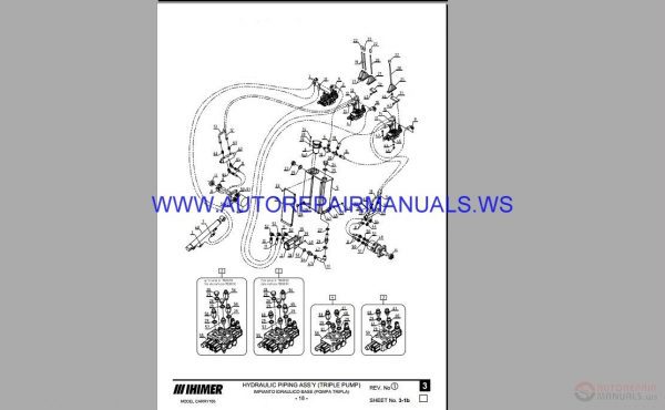 Menzi Muck AG Tracked Excavator Operating Manuals3