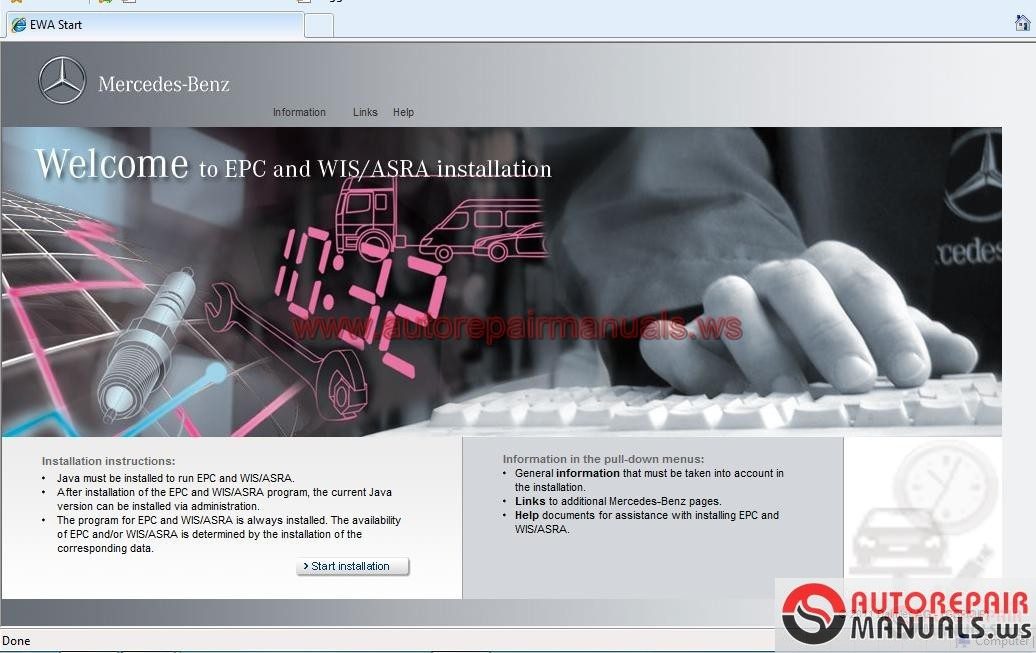 Mercedes Benz EPC 012018 Full Instruction KG2