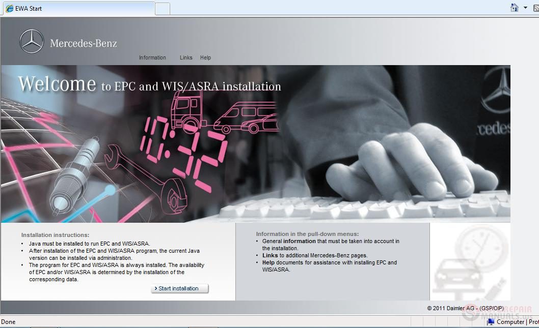 Mercedes Benz EPC 062016 Full Instruction KG1