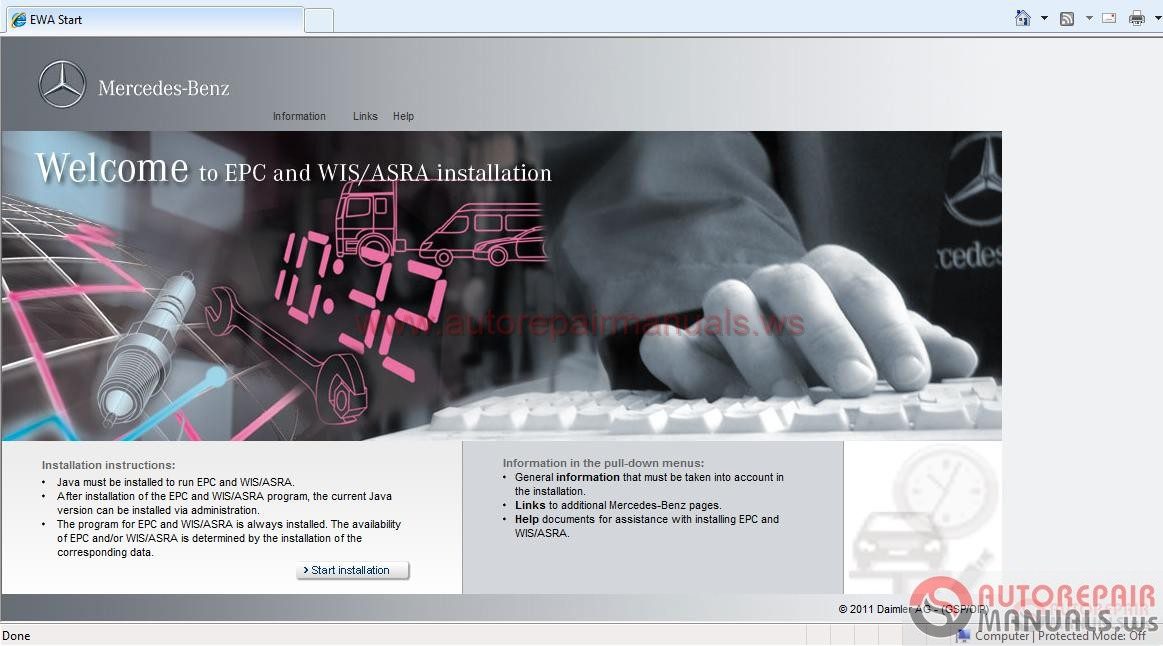 Mercedes Benz WIS ASRA NET 062016 FULL Instruction2