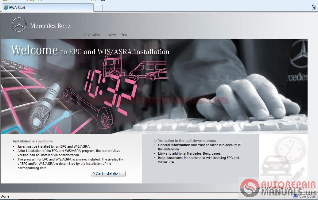 Mercedes Benz WIS ASRA NET 102016 FULL Instruction1