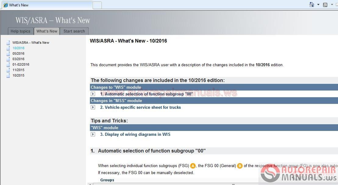 Mercedes Benz WIS ASRA NET 102016 FULL Instruction11