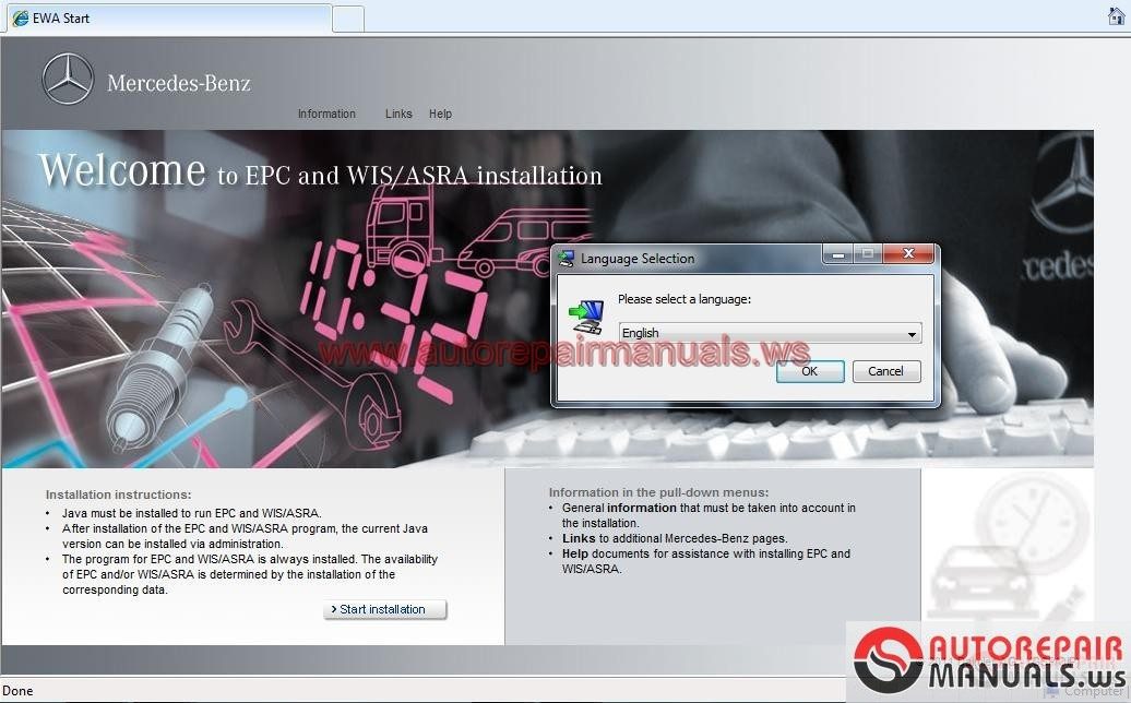 Mercedes Benz WIS ASRA NET 112017 FULL Instruction2