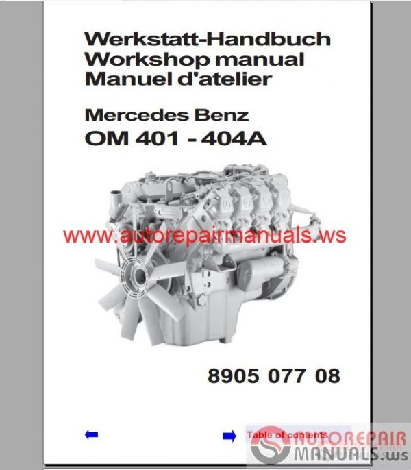 Mercedes Benz 300 400 Series Engine Service Manual4