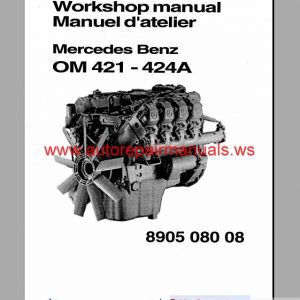 Mercedes Benz 300 400 Series Engine Service Manual5