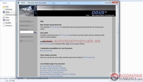 Mercedes Odus Accessories Collection 20047