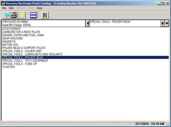 Mercury Spare Parts Catalog v.11.4 04 5