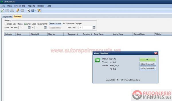 Mitchell Estimating UltraMate 052016 English Full Patch8