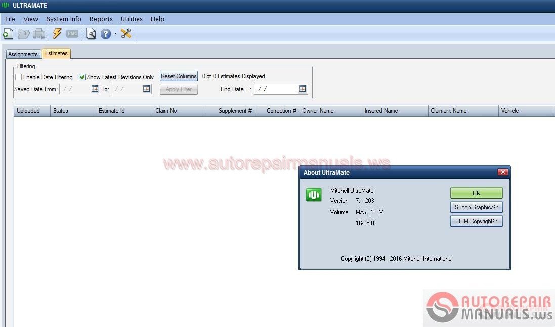Mitchell Estimating UltraMate 052016 English Full Patch8