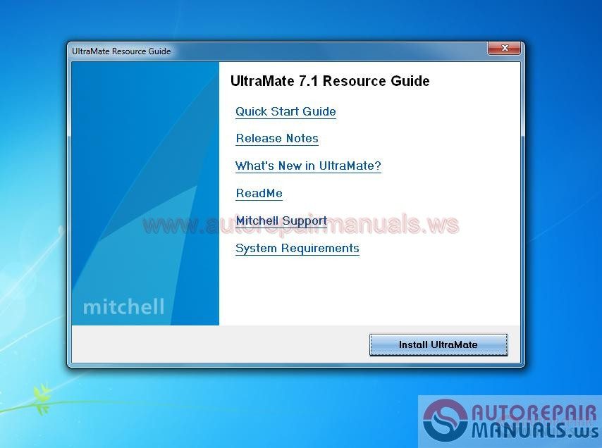 Mitchell Estimating UltraMate v71213 012017 English Full Instruction2