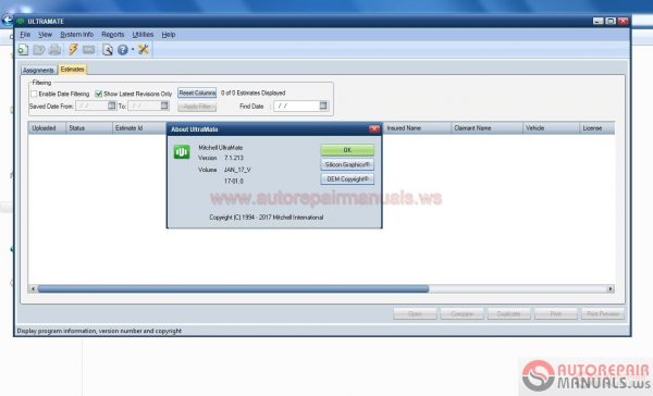 Mitchell Estimating UltraMate v71213 012017 English Full Instruction5