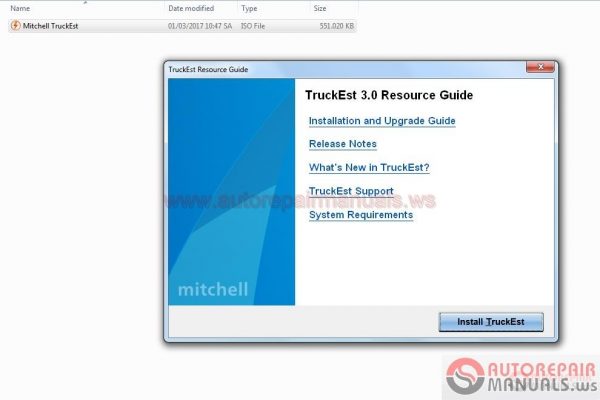 Mitchell TruckEst Estimator v301 2016 Full Patch2