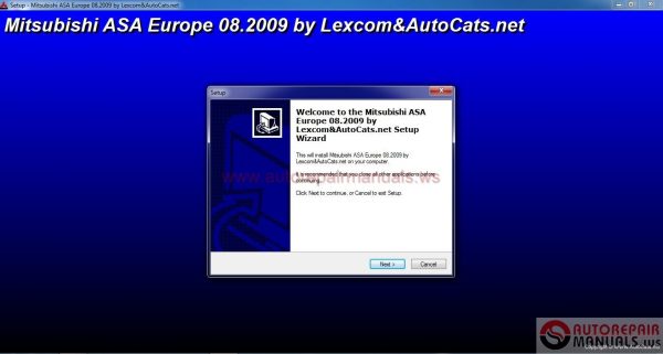Mitsubishi ASA Europe Spare Parts 1402 082009 Full1