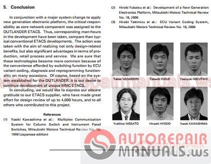 Mitsubishi Full Shop Manual DVD5