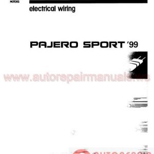 Mitsubishi Full Shop Manual DVD6