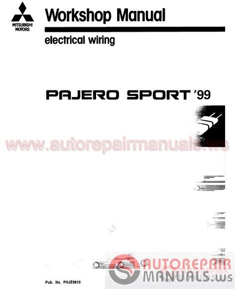 Mitsubishi Full Shop Manual DVD6