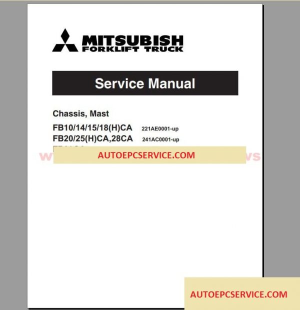 Mitsubishi Lift Trucks MCFE 0620149 1