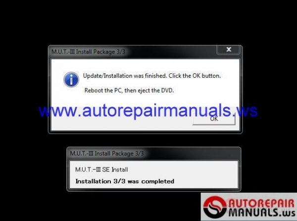 Mitsubishi MUT III PRE PRE17121 00 1220176