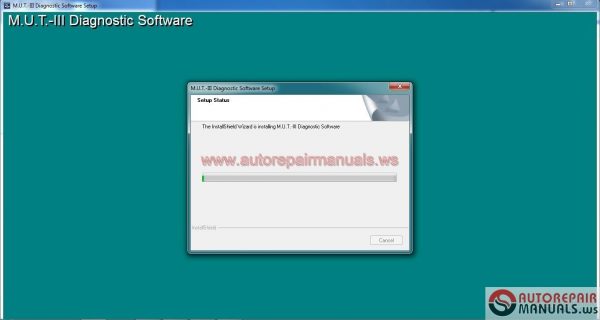Mitsubishi MUT III PRE1706100 Diagnostic Software 0720174
