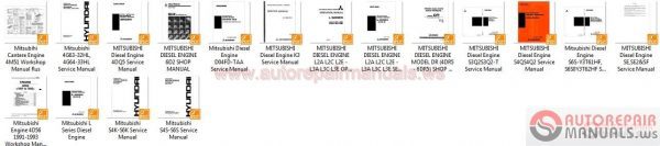 Mitsubishi Truck Full Shop Manual DVD1