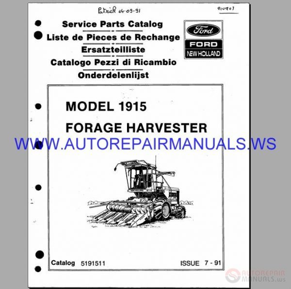 New Holland Full Set Manual DVD8q1rdv