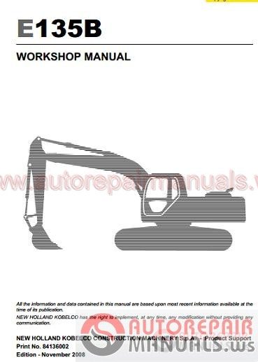 New Holland Full Shop Manual DVD7