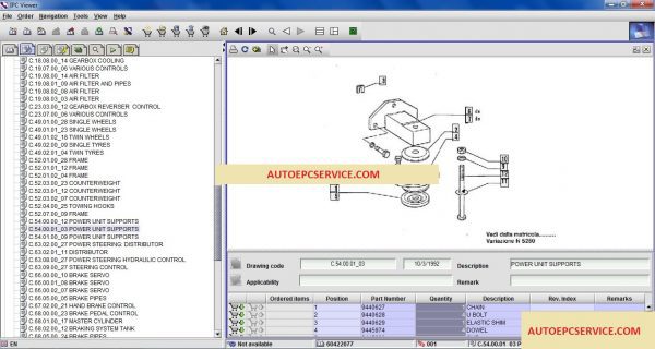 OM Pimespo Forklifts EPC 102011 Instruction5 1