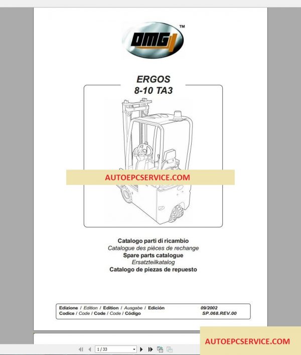 OMG Forklift Catalog DVD3