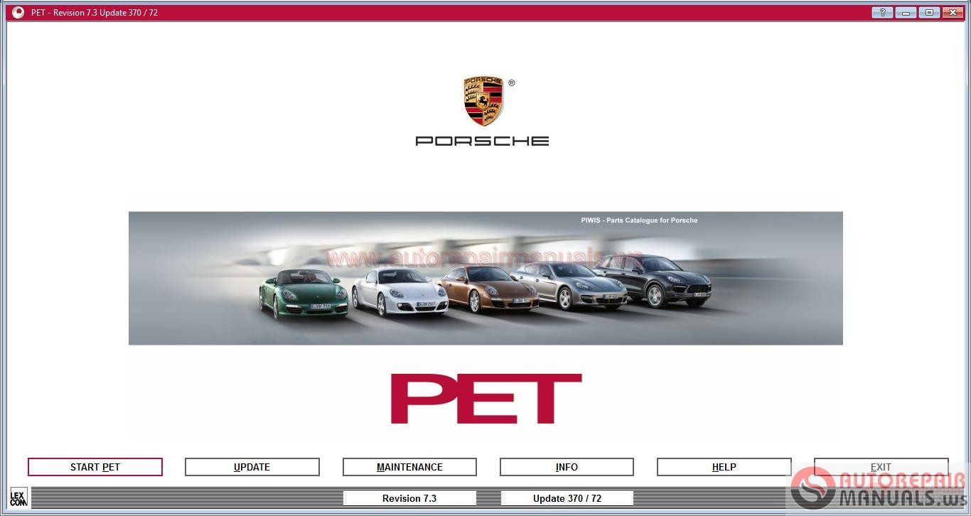 Porsche PET 73 Update 4260 082017 Full Instruction1