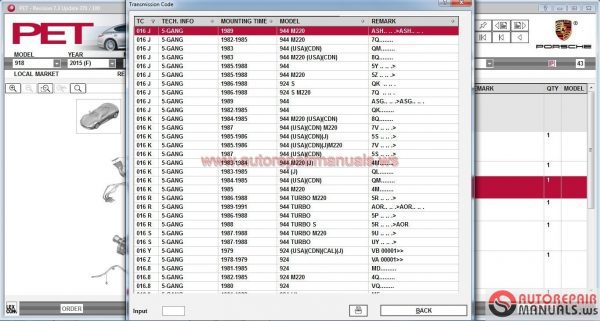Porsche PET 73 Update 4260 082017 Full Instruction5
