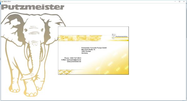 Putzmeister Spare Part Documentation 052016 EPC Putz ETK1