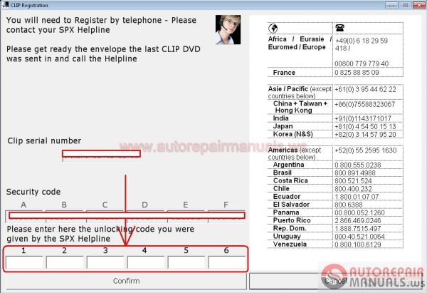 Renault CLiP Registration Step 3