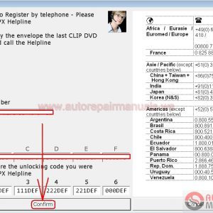 Renault CLiP Registration Step 4