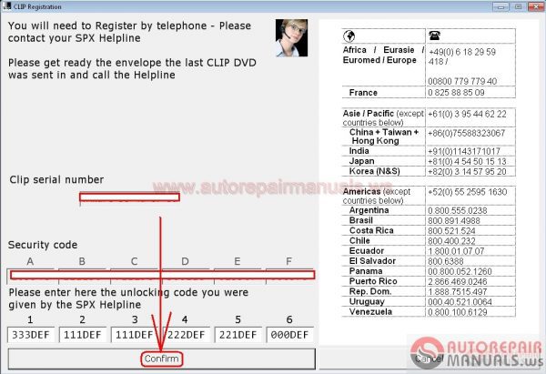 Renault CLiP Registration Step 4